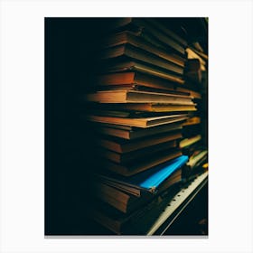 Stack Of Books Canvas Print