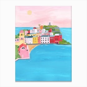Italy By The Sea Canvas Print