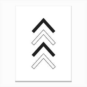 Arrows Vector Illustration Canvas Print