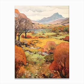 Autumn National Park Painting Killarney National Park Ireland 6 Canvas Print