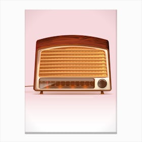 Vintage Radio Canvas Print