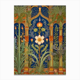 William Morris Garden Of Flowers Canvas Print