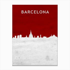 Barcelona Spain Canvas Print