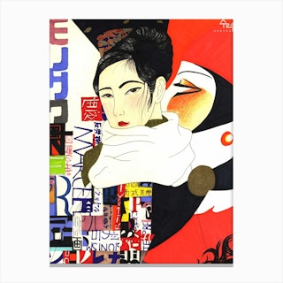 The Streets Of Tokyo Canvas Print