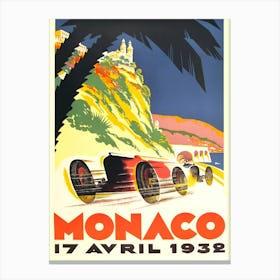 Monaco Canvas Print