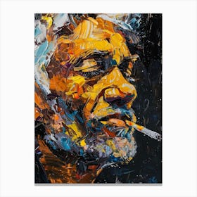 Portrait of a man 2 Canvas Print