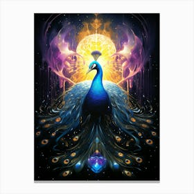 Peacock Canvas Print