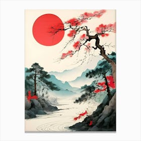 Japanese Painting 1 Canvas Print