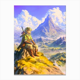 Legend Of Zelda Breath Of The Wild 1 Canvas Print