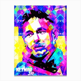 Neymar JR Canvas Print