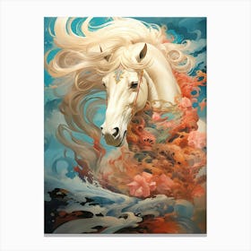 Samurai Horse Canvas Print