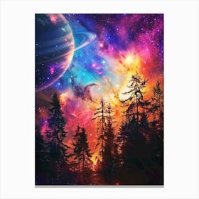 Nebula Painting Canvas Print