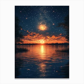 Starry Night 183 Canvas Print