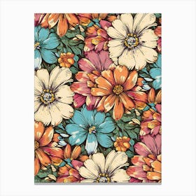 Flower Power Canvas Print