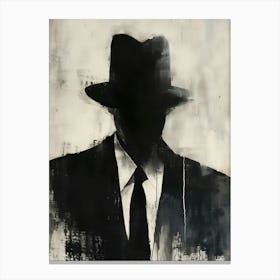 Man In A Hat Canvas Print