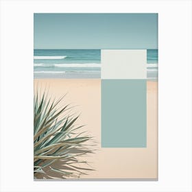 Sand And Sea Canvas Print