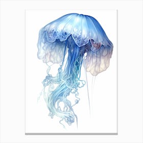Portuguese Man Of War Jellyfish 4 Canvas Print