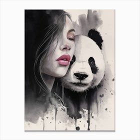 Panda Bear 3 Canvas Print