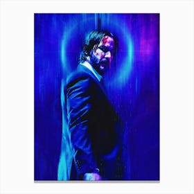 John Wick Chapter 3 Parabellum Keanu Reeves Canvas Print