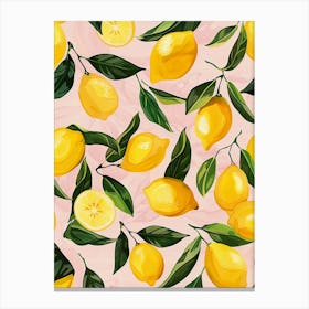 lemons 2 Canvas Print