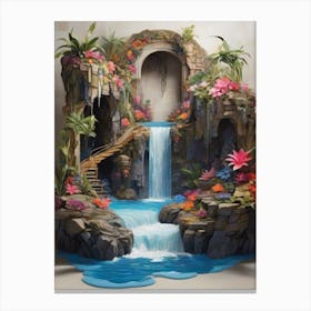 Waterfall 1 Canvas Print