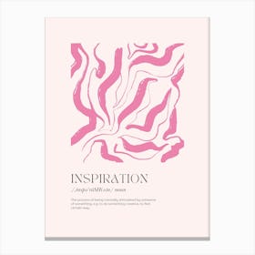 Inspiration Canvas Print