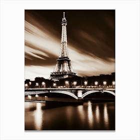 Eiffel Tower In Paris 6 Canvas Print