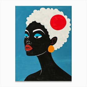 Afro-American Woman 27 Canvas Print