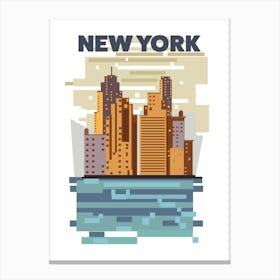 New York City Skyline Canvas Print