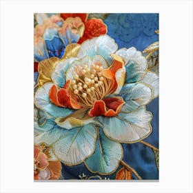 Chinese Embroidery 75 Canvas Print