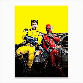 Deadpool And Wolverine 2 Canvas Print