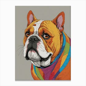 Bulldog Canvas Print Canvas Print