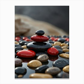 Pebbles Canvas Print