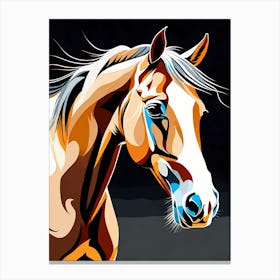 Modern Modern Horse Art, 103 Canvas Print