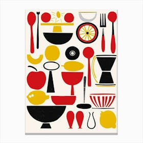 Kitchen Utensils 2 Canvas Print