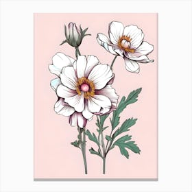 Anemones Canvas Print