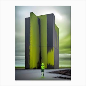 'Green Building' 1 Canvas Print