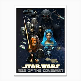 Star Wars Rise Of The Covenant Leinwandbild