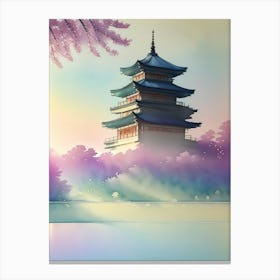 Asian Pagoda Canvas Print