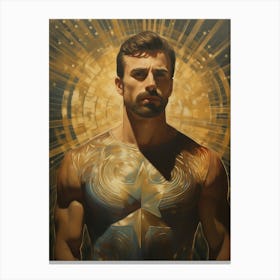 Chris Evans (2) Canvas Print