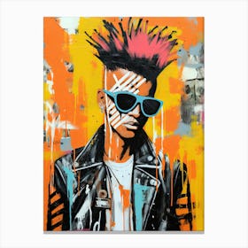 'Dope Man' Punk Canvas Print