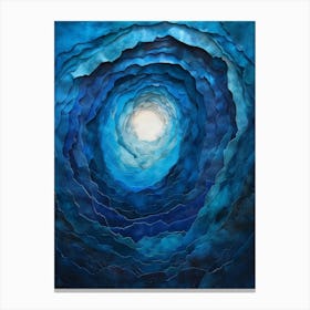 Blue Void Canvas Print