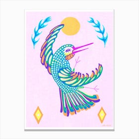 Blue Bird Canvas Print