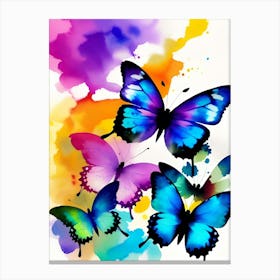 Colorful Butterflies 192 Canvas Print