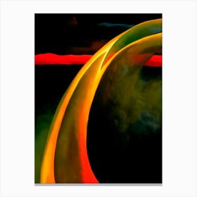 Georgia O'Keeffe - Red and Orange Streak ,1919 Canvas Print