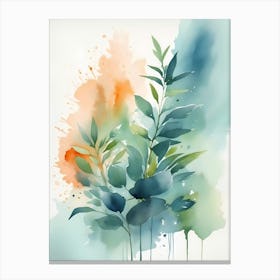 Watercolor Background 3 Canvas Print