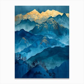 Chinese Mountains 10 Canvas Print