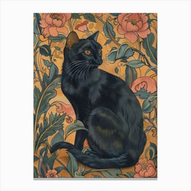 Black Cat 28 Canvas Print