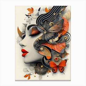 Adorned Canvas Print