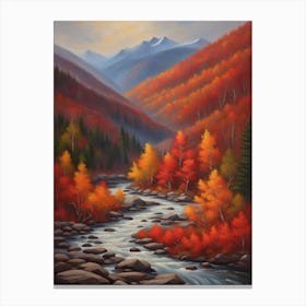 Autumn In The Mountains 3 Canvas Print